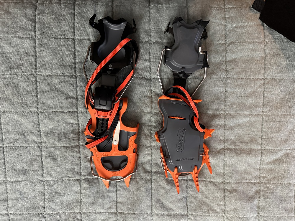 Climbing Gear Crampons, climbing shoes, and more!