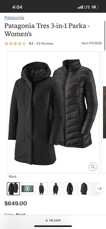 Patagonia tres deals xs
