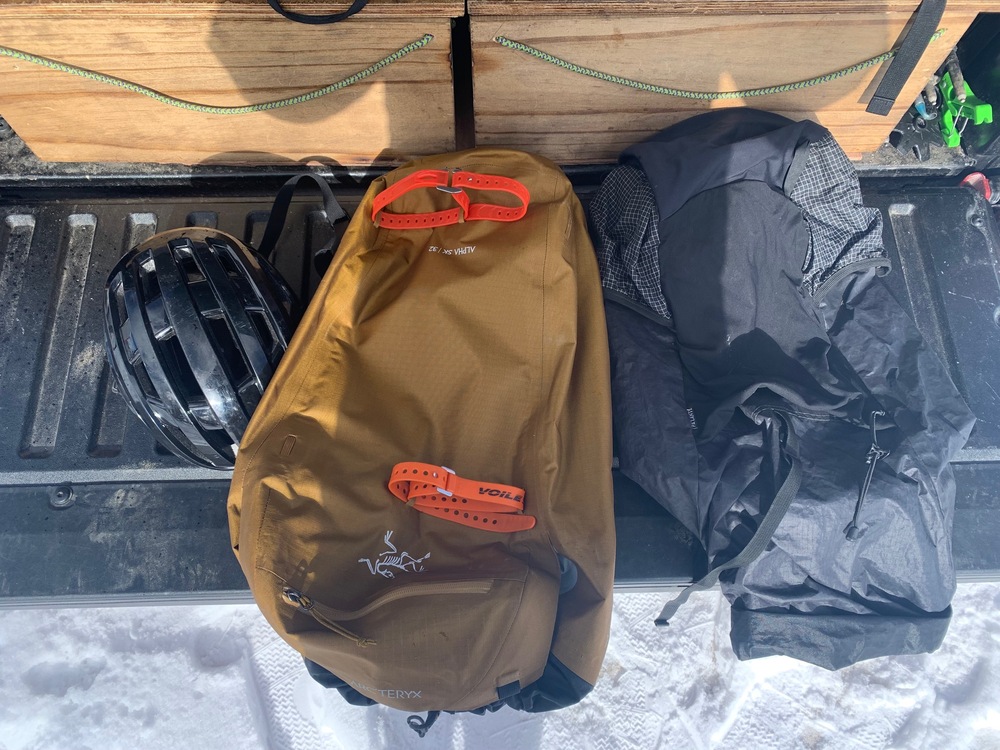 PRICE DROP Arcteryx Alpha SK 32, Palante V2 19