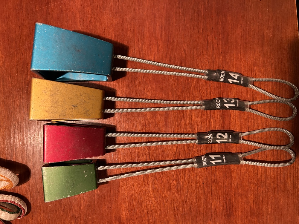 For sale trad gear (hexes and nuts)