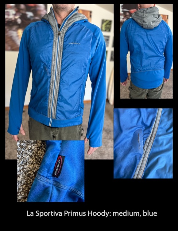 FS: Trad gear, Patagonia and La Sportiva jackets, carabiners