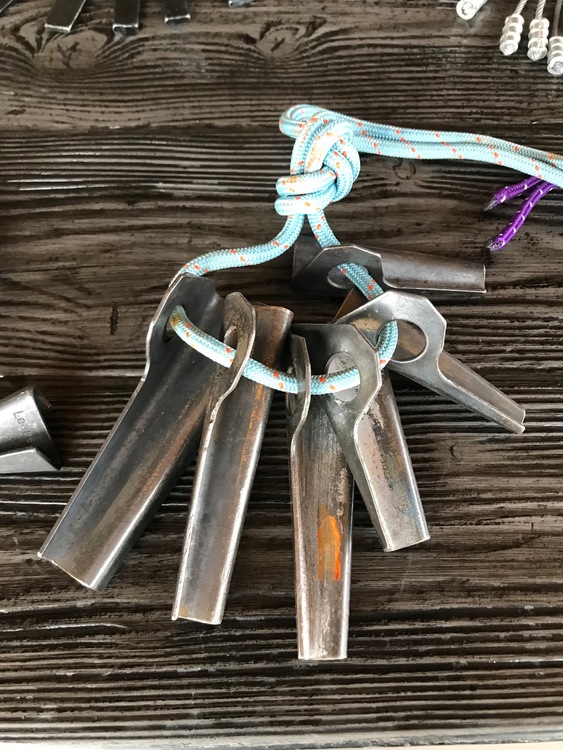 FS Chouinard Bongs and Tube Chocks Pitons Bashies/Heads Nuts