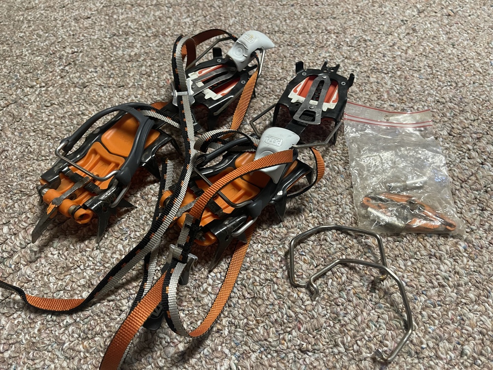 SOLD Petzl Lynx Crampons will fit down to 35.5 boots