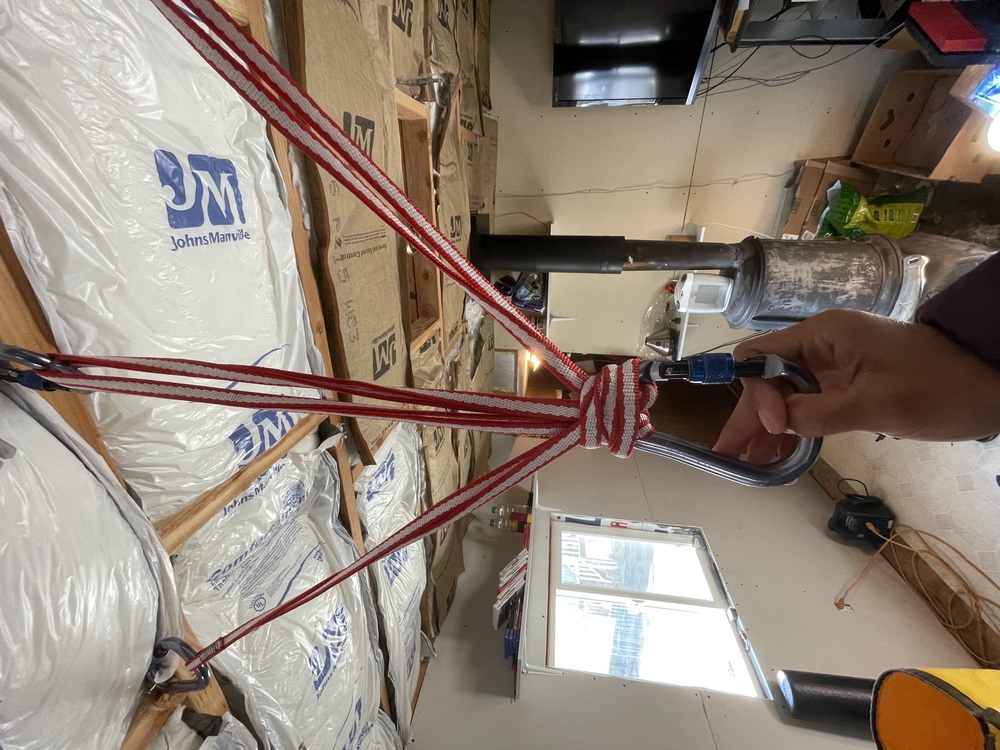 Girth hitch the master point on big wall anchors?