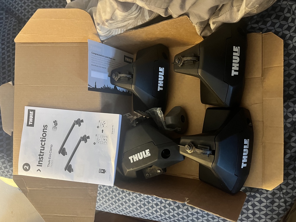 FS Thule Wingbar Evo & Evo Clamps NEW