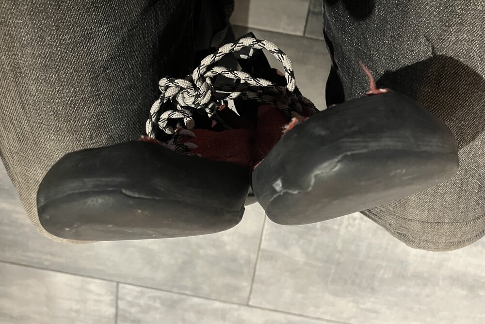 Five Ten Coyote Leather Lace Ups size 7.5 ($0 + ship)