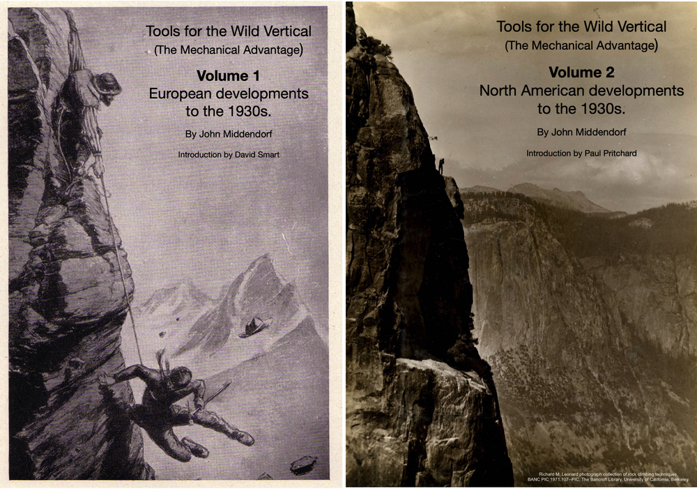 History of climbing with trad gear (and bolts)