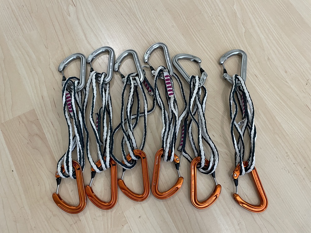 Closet Cleanout part 2 cams, slings/draws, ice/alpine gear, miscellaneous