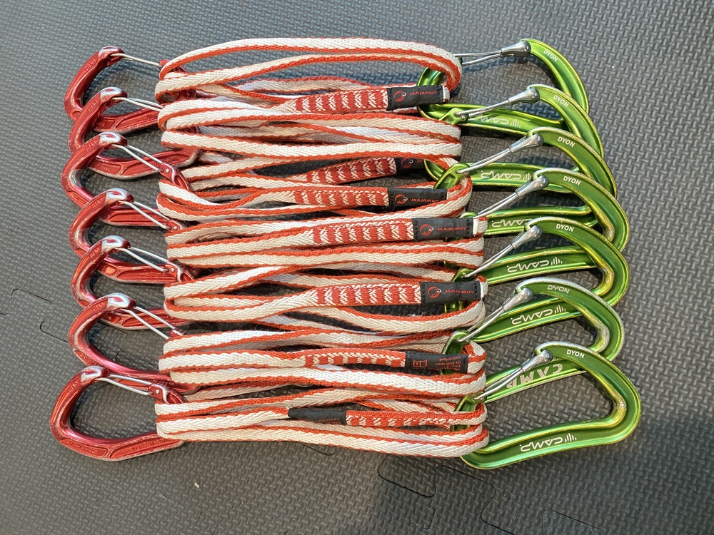 FS: Mammut contact alpine draws (Dyon/Trad Alpha), Like New FS: Mammut contact alpine draws (Dyon/Trad Alpha), Like New