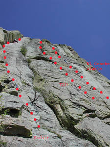 The Routes in the TAD area