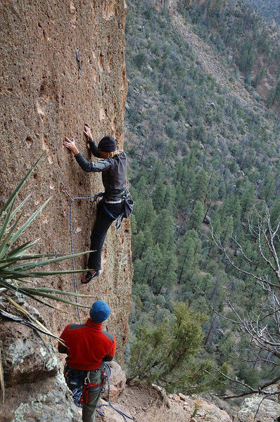 Nice 5.9 at Cochiti Mesa