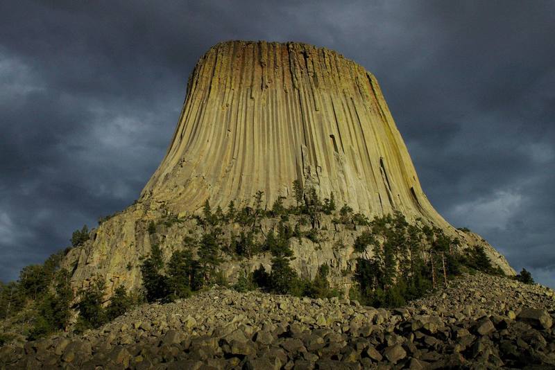 Devils Tower twilight