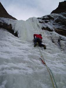 Mike leading the 2nd pitch.