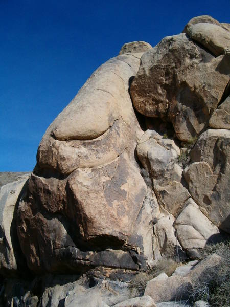 Becky's Buttress (5.9), Joshua Tree NP