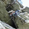 Mike Amato firing the wild crux of Modern Times.  Can you believe this move is only rated 5.8+?