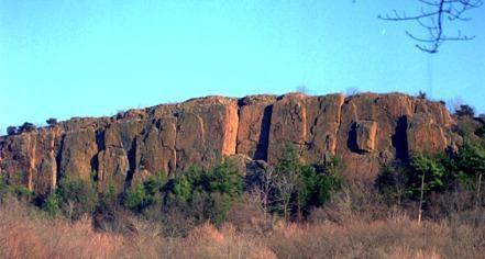 Main Cliff at sunset