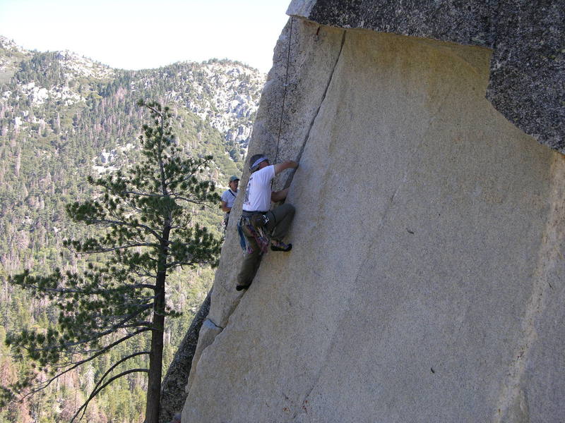 Another unknow climber on the Flower.