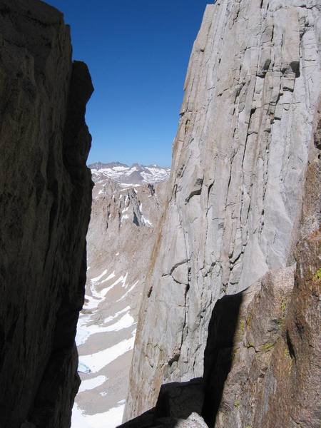 Looking south from The Notch.