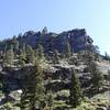 The crag, from the road.