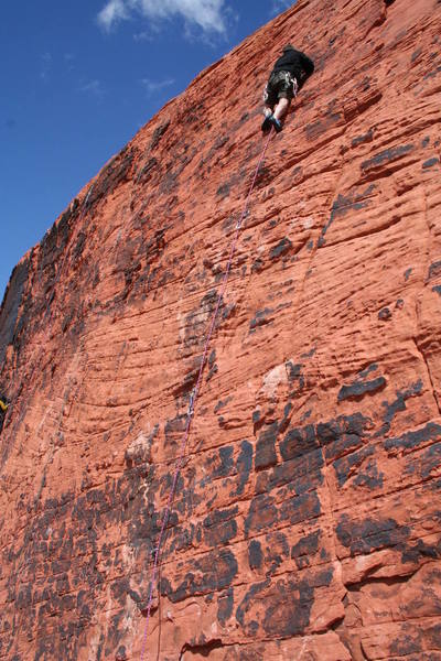 Our Bro RON leading his first route ever!  Great easy route to learn on.