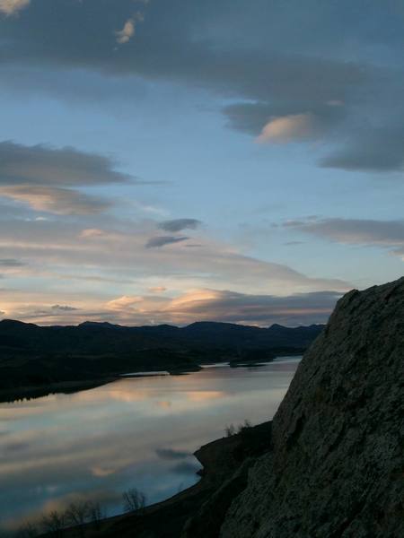 Horsetooth at Sunset