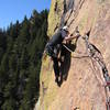 Gary P. on the traverse.