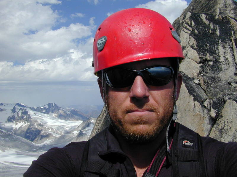 right before the lightning storm :-( on Snowpatch Spire..