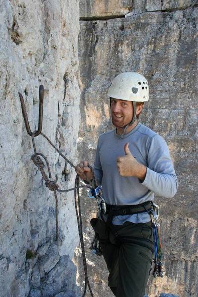 great anchor in the dolomites