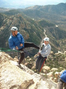 always a bit gripped at the practice cliff.