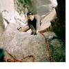 Tony Bubb on Wunch's Dihedral (5.11) South Platte, Colorado. Image by Joseffa Meir, 2003?