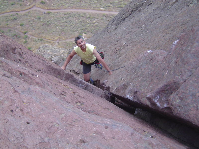 John, cruising superslab's four-star third pitch, in anticipation of a well-deserved beer