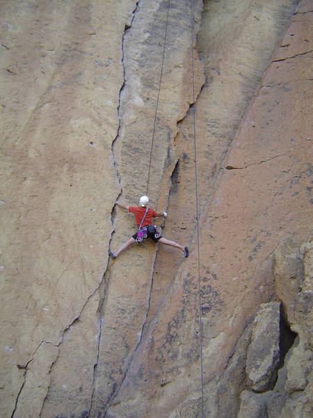 Dr. Joe, ready to head up into the "strenuous" portion of Karate Crack