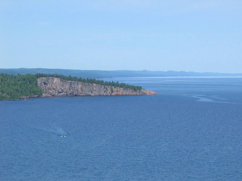 Shovel Point as seen from Palisade Head.