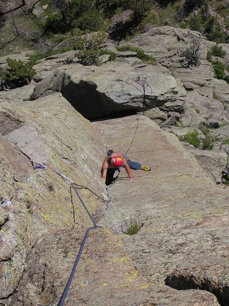 Mike follows pitch 2.