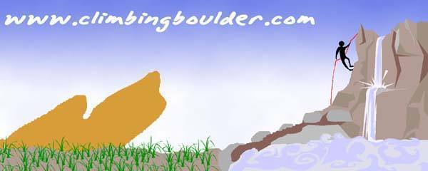 ClimbingBoulder.com Logo Contest Entry.