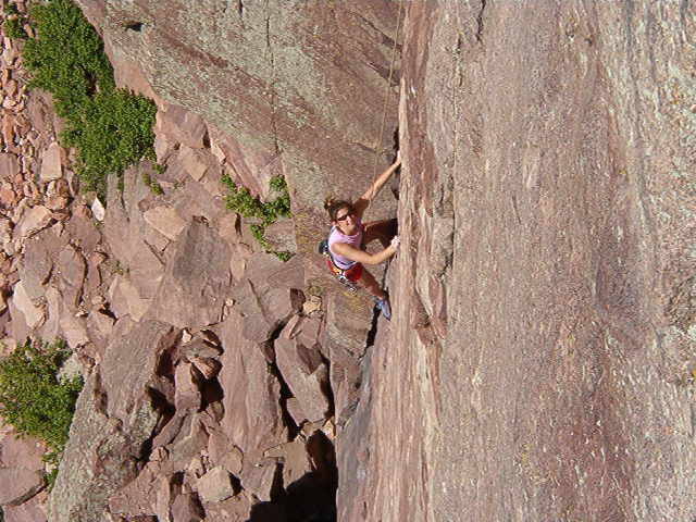 Rebecca on the first pitch of Calypso.