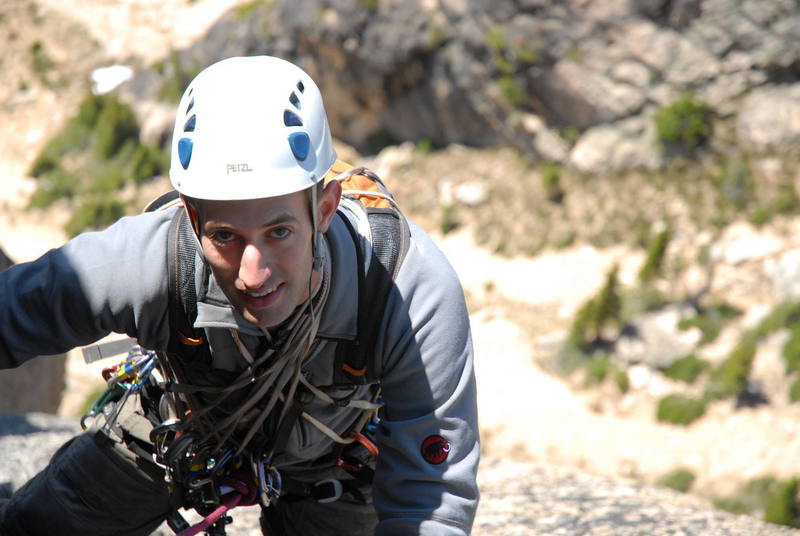 Dan Halpern: a bald, jewish, middle-school band teacher from Jersey.  Quite possibly the funniest guy I know.  Met him on an American Alpine Institute trip, and climbed with him over the summer in Washington Pass.