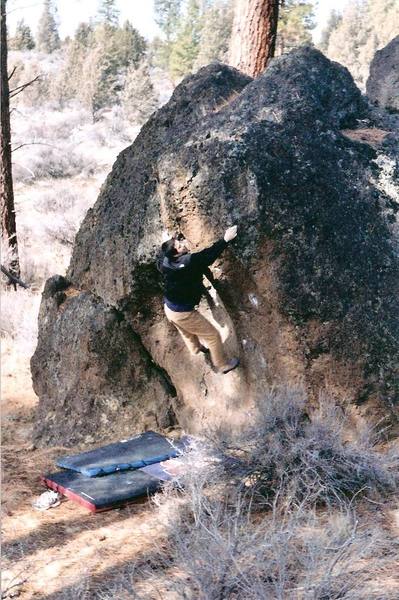 One of a couple bouldering areas in the Sisters region