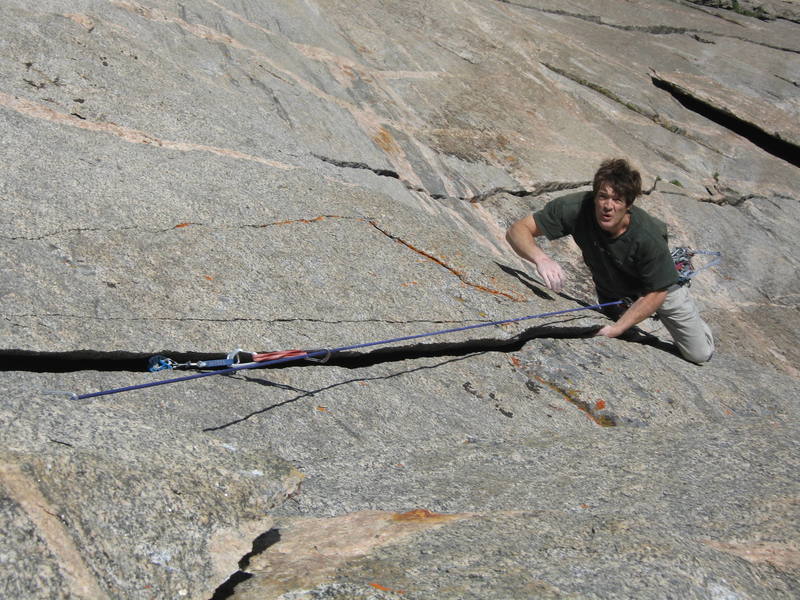 Another look at the hand crack after the 5.11 roof on p3.