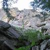 Lover's Leap, Morrison, CO - View from the ground