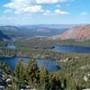 Mammoth Lakes Basin from the base of Crystal Crag, Sierra Eastside  