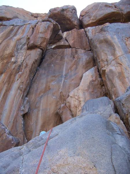 Nutcracker (left) and Gallwas Crack (right).  Both are 5.9