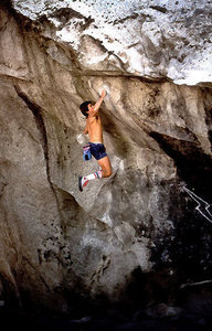 Climbing in Yosemite Valley Bouldering, Yosemite National Park