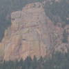 This is the southern crag, Specimen Rock, and it is highly visible from High Drive. 