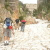 Heading up to climb Mount Olympus.  Spring 2006.