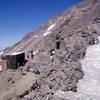 an unusually warm day at Camp Muir