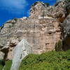 The far right side of the Cracker Jack Cliffs, Jacks Canyon