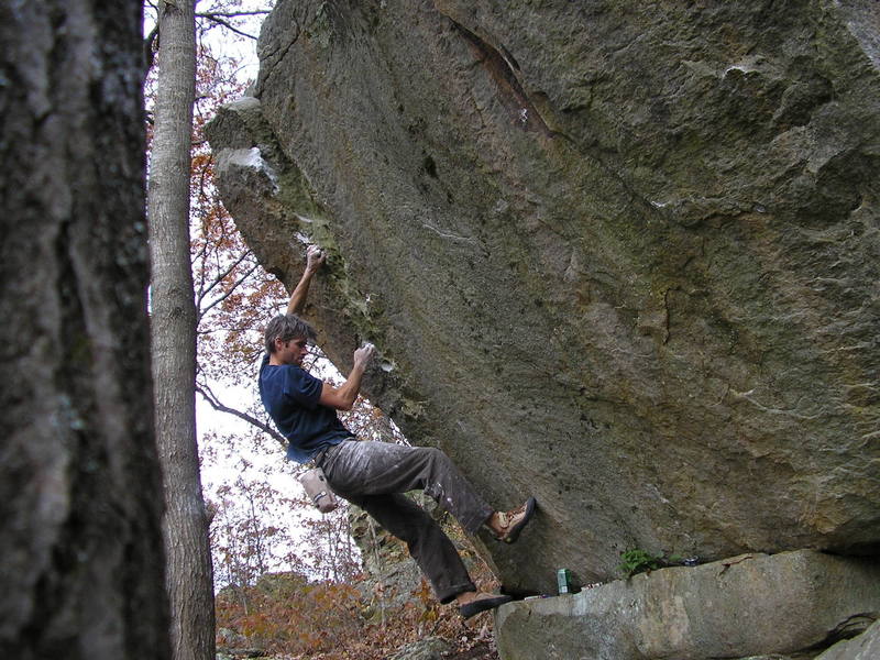 on The Loner V5, Governor Dodge, WI