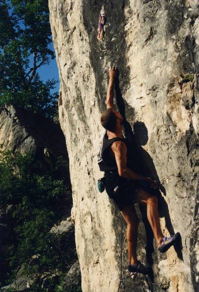 The hardest move on the Sting (actually getting into position to do this move is what's hard).