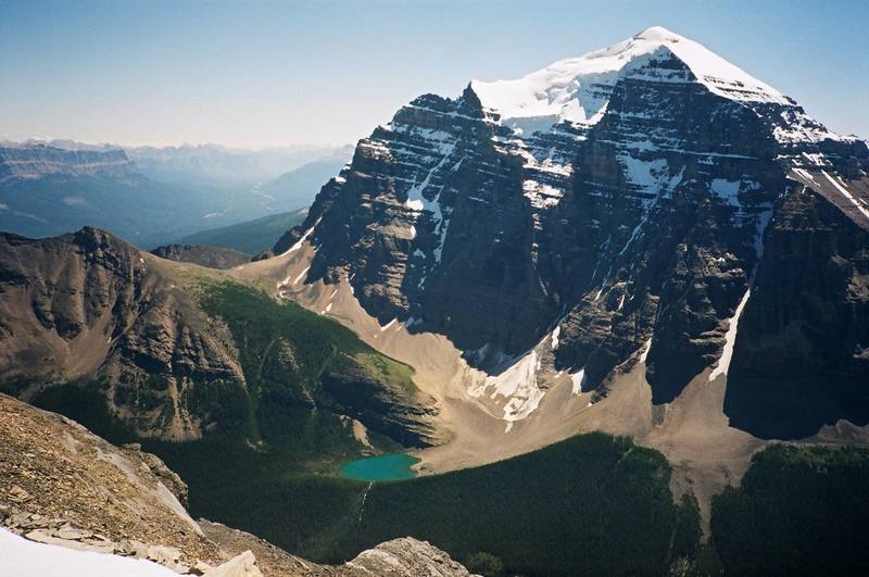 Mount Temple from Mt. Hado & Aberdeen 2005